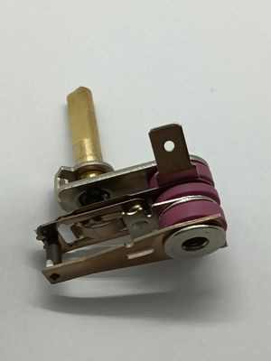 調節可能ビメタリック・サーモスタット 50-250 C 温度範囲と100 耐久サイクル