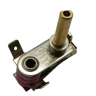 VDE 250V / 12A電流と5C%の許容量 縫製機械のスペアパーツ 鉄部品 2128 サーモスタット