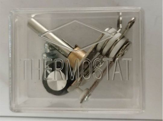 VDE電圧電流 250V / 12A 120V バイメタル調節式温度計 96 鉄温度計