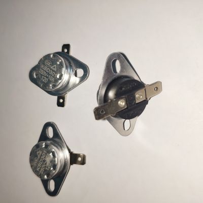 効率的に設計された電圧 250VAC 家庭用温度調節器 KSD 301 ウォーターヒーターのスイッチ